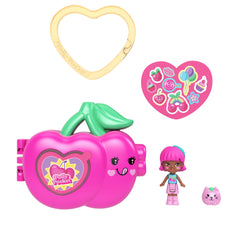Polly Pocket Kiraz Temalı Sürpriz Set — Mikro Bebek ve Evcil Hayvan