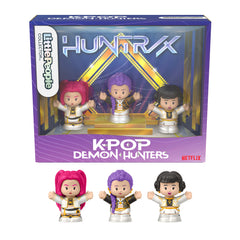 Little People Collector KPop Demon Hunters HUNTR/X koleksiyon figür seti, 3 figür