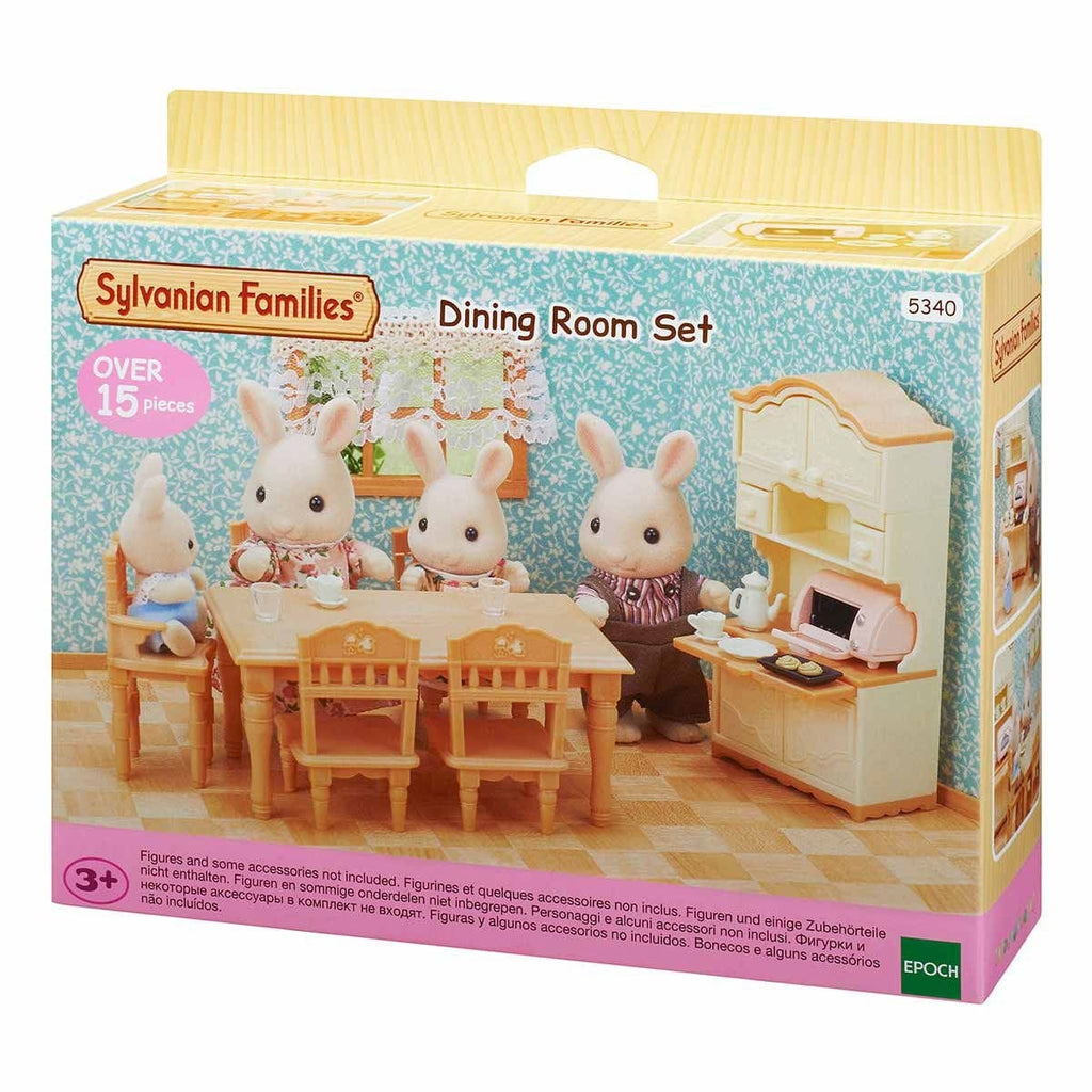 5340 Sylvanian Families Yemek Odası Seti +3 yaş figürler ayrı satılır.