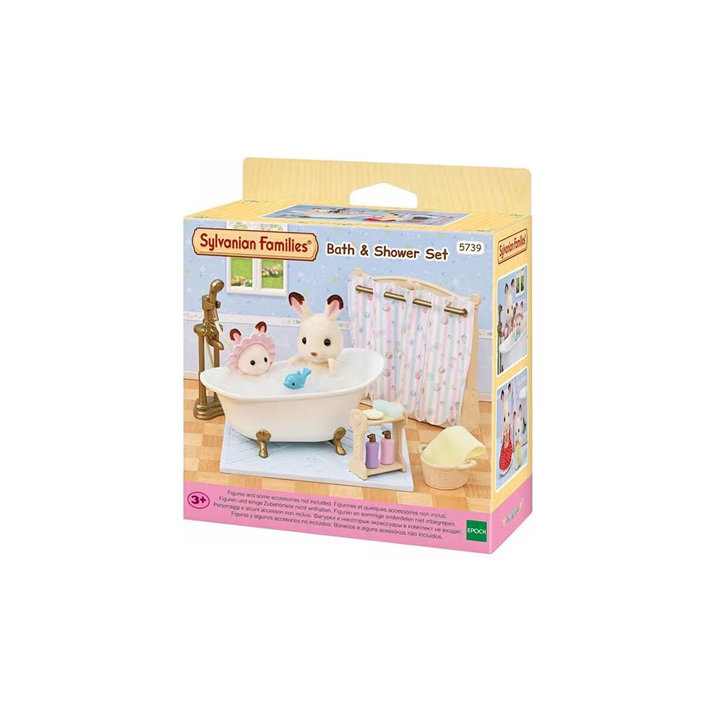 5739 Sylvanian Families Banyo ve Duş Seti (figürler dahil değildir) +3 yaş