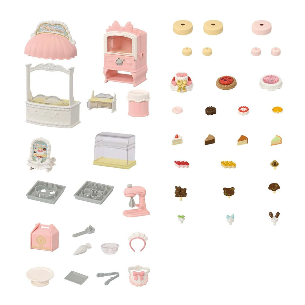 5807 Sylvanian Families Kasaba Pasta Dükkanı Oyun Seti +3 yaş
