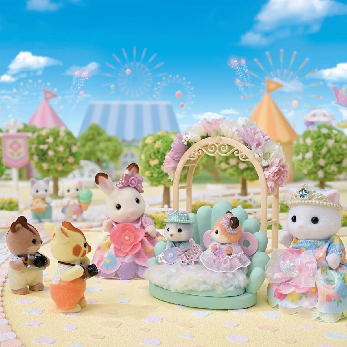 5809 Sylvanian Families Çiçekli Prensesler Seti +3 yaş
