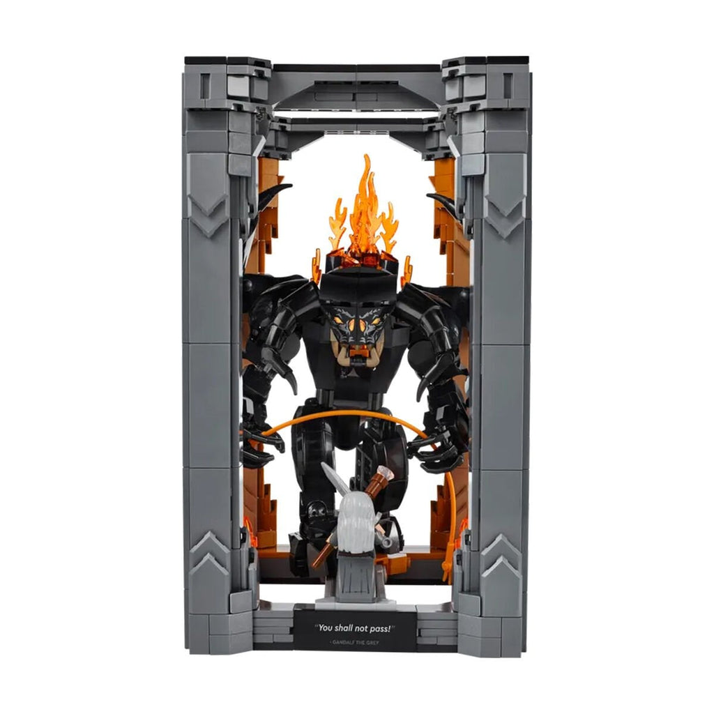 LEGO Icons Yüzüklerin Efendisi: Balrog Kitaplık Dekoru 10367 - 1201 Parça, 18+ Yetişkin Sergilik Yapım Seti