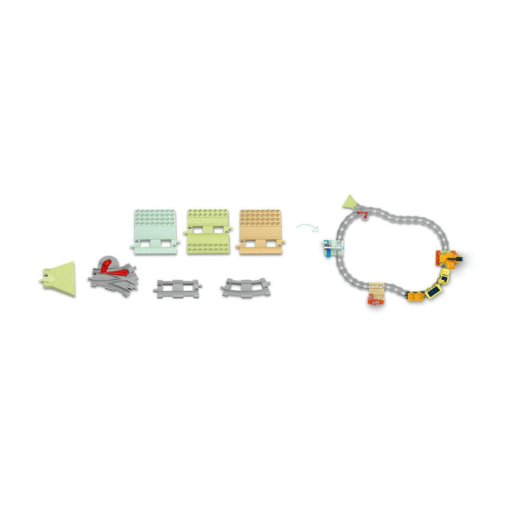 LEGO DUPLO Büyük İnteraktif Mahalle Treni 10428 - Işıklı ve Sesli Yapım Seti (103 Parça, 3+ Yaş)