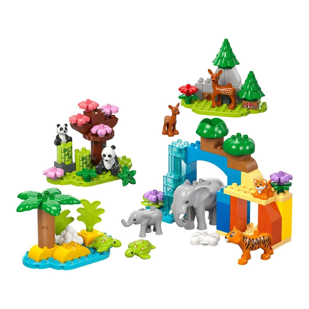LEGO DUPLO 3'ü 1 Arada Vahşi Hayvan Aileleri (10446) - 92 Parça Eğitici Yapım Seti, 2+ Yaş