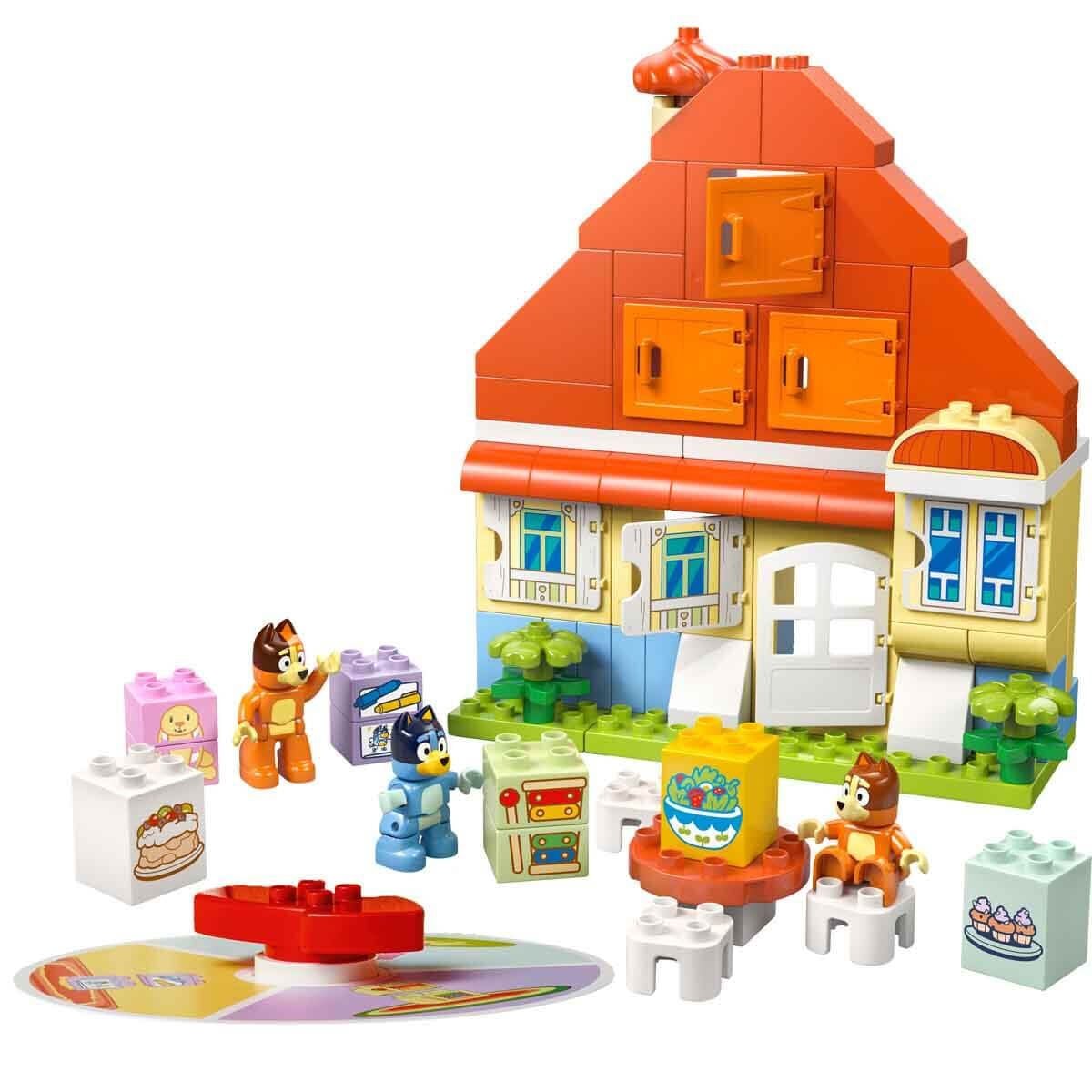 LEGO DUPLO Bluey Ailesinin Evi ve Hafıza Oyunu 10459 - 83 Parça Yapı Seti +3 Yaş