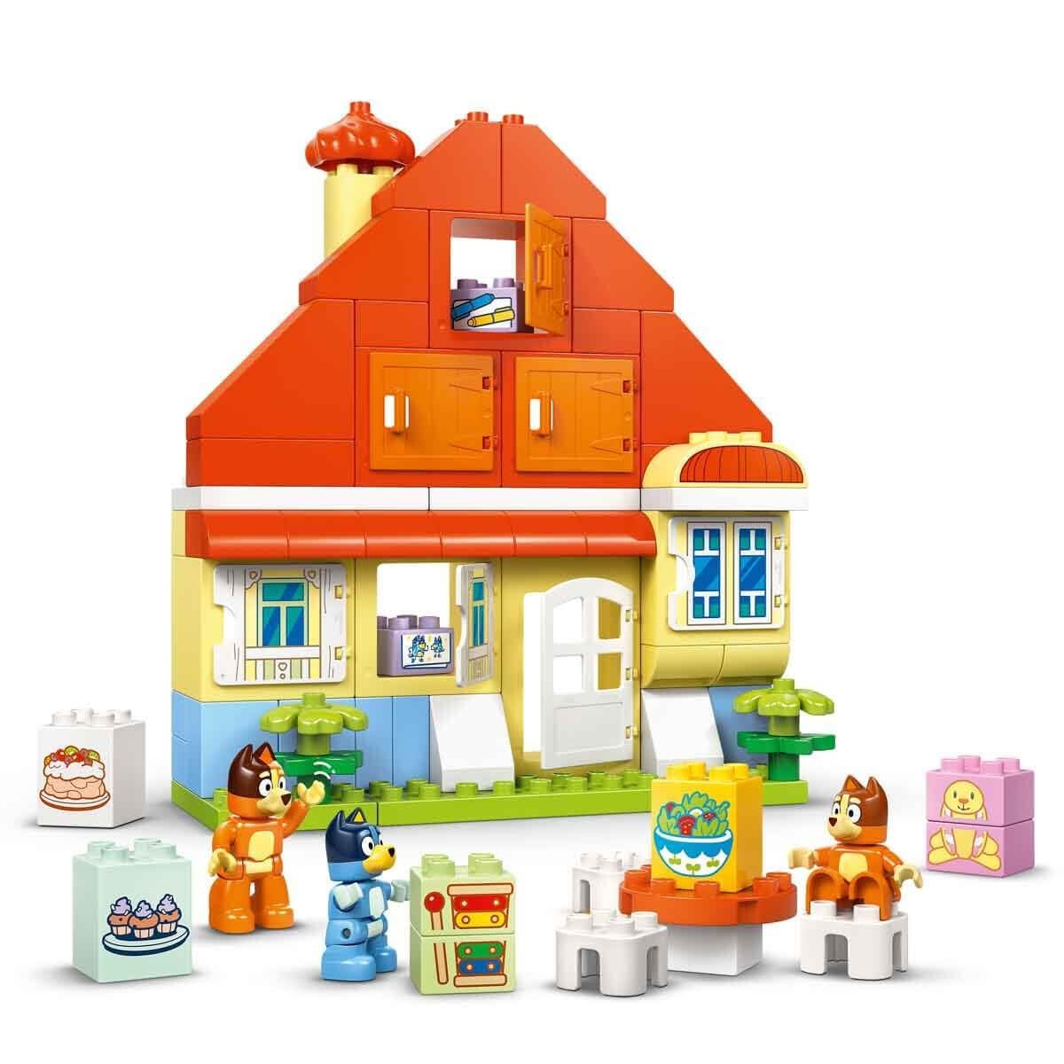 LEGO DUPLO Bluey Ailesinin Evi ve Hafıza Oyunu 10459 - 83 Parça Yapı Seti +3 Yaş