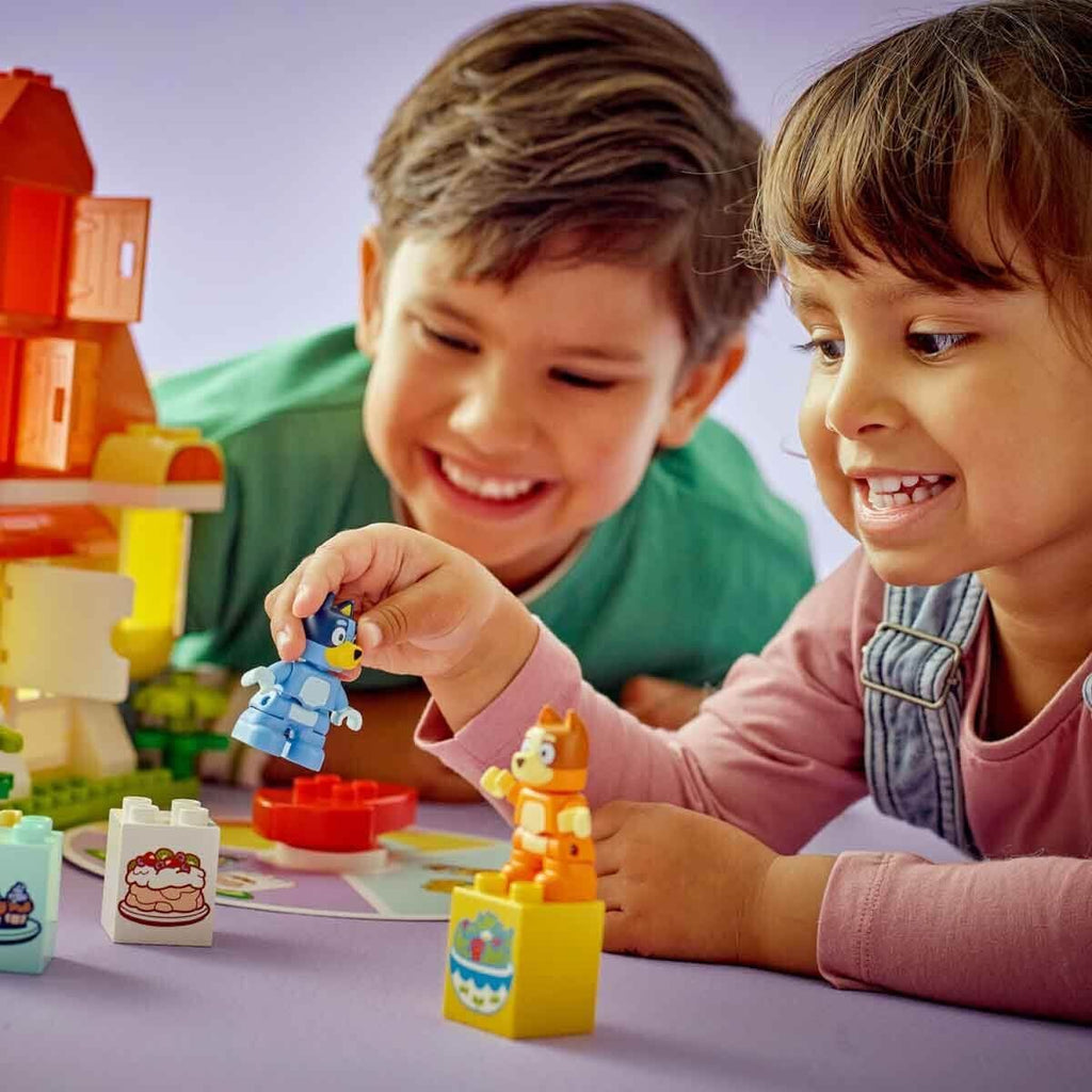 LEGO DUPLO Bluey Ailesinin Evi ve Hafıza Oyunu 10459 - 83 Parça Yapı Seti +3 Yaş