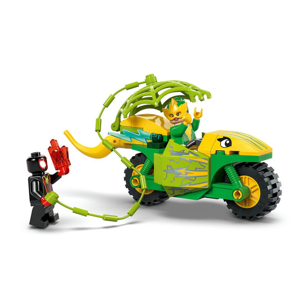LEGO Marvel 11198 Spin ve Electro Dinozor Aracı Takibi - 124 Parça Yapım Seti (4+ Yaş)