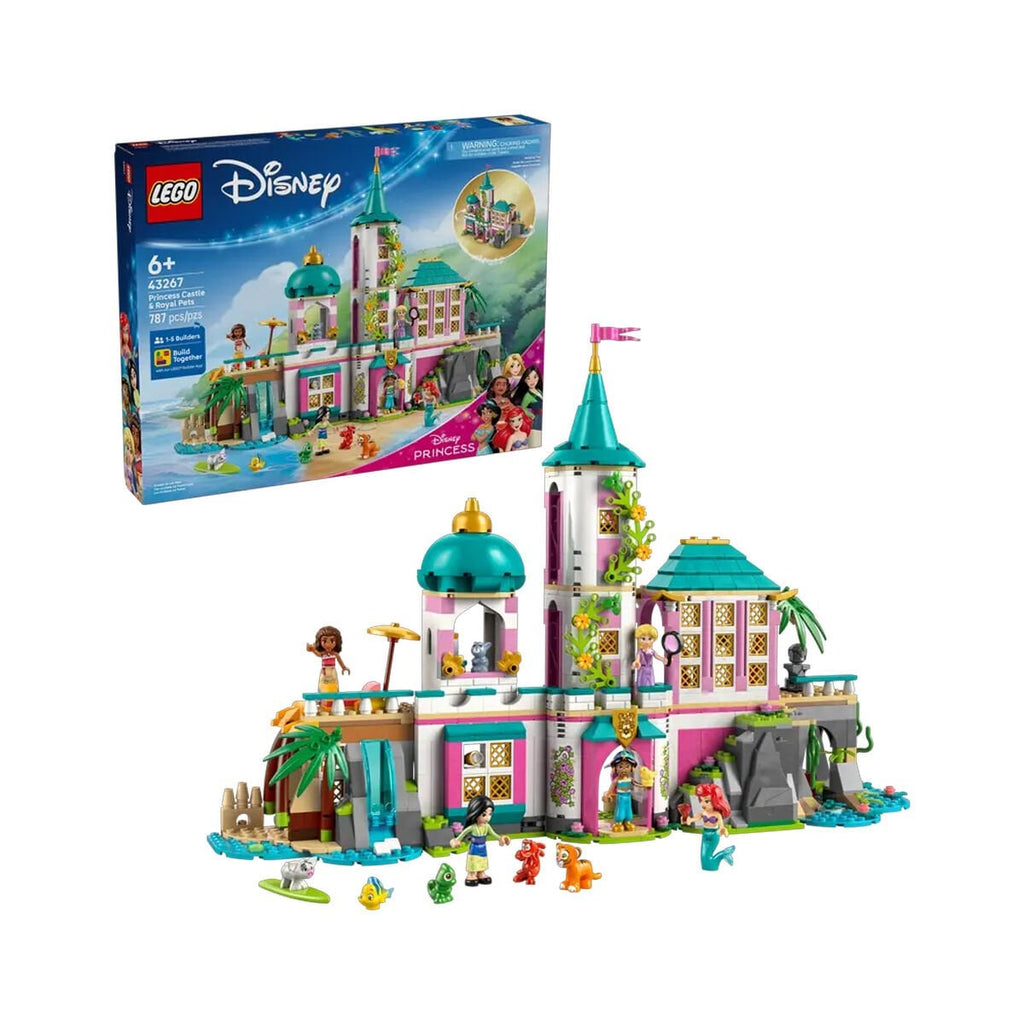 LEGO Disney Prenses Şatosu ve Kraliyet Hayvanları 43267 - 787 Parça Yapım Seti (+6 Yaş)