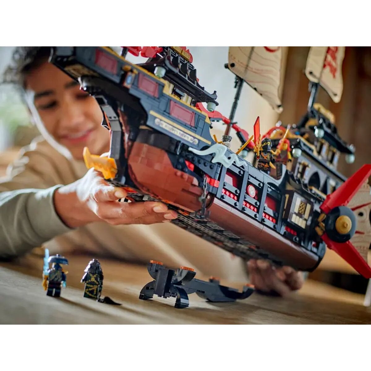 LEGO Ninjago The Temple Bounty 71848 - Tapınak Ödülü Gemi Yapım Seti (2387 Parça, 14+ Yaş)