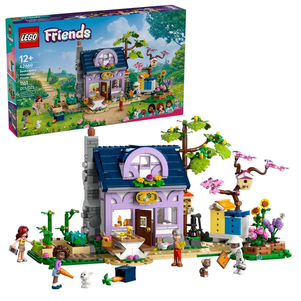 LEGO Friends Arıcıların Evi ve Çiçek Bahçesi 42669 - 1161 Parça Yapım Seti, 12 Yaş ve Üzeri