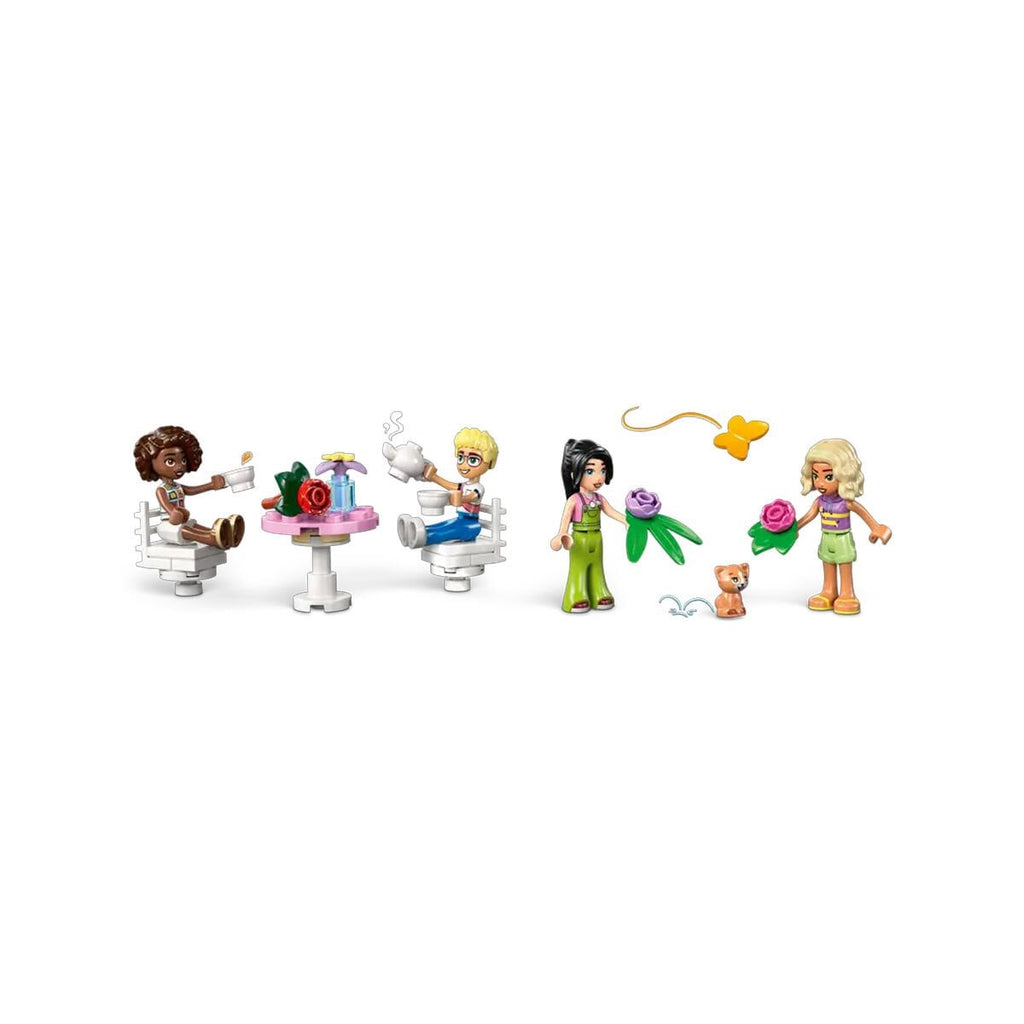 LEGO Friends Bitki Kafe ve Çiçekçi Dükkanı 42671 - 1138 Parça Yapım Seti (9+ Yaş)