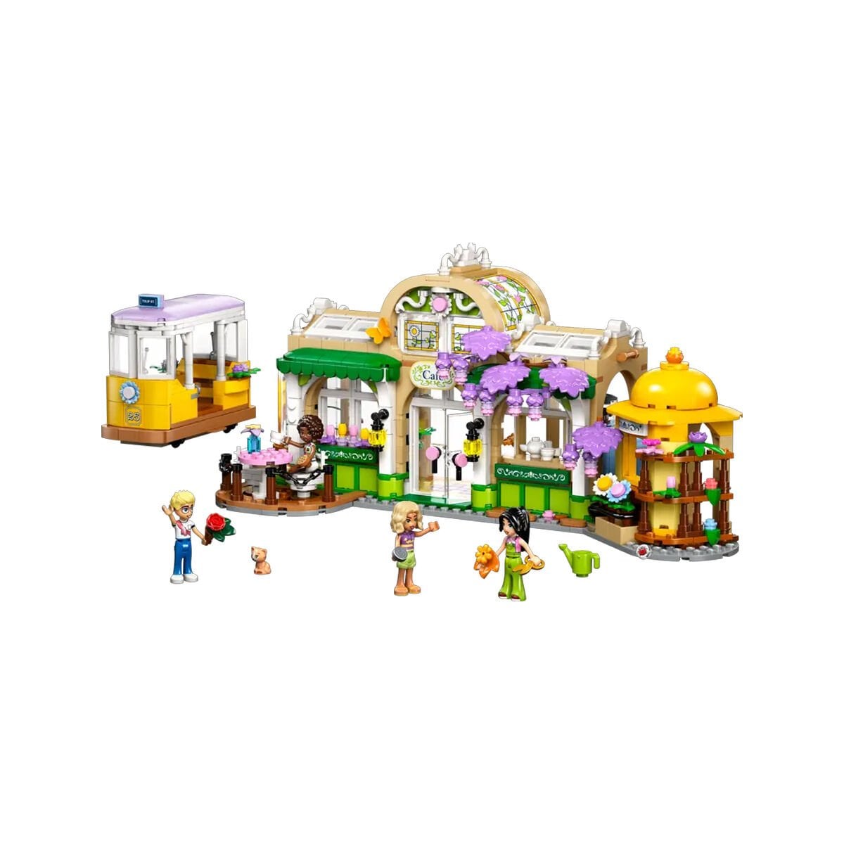 LEGO Friends Bitki Kafe ve Çiçekçi Dükkanı 42671 - 1138 Parça Yapım Seti (9+ Yaş)