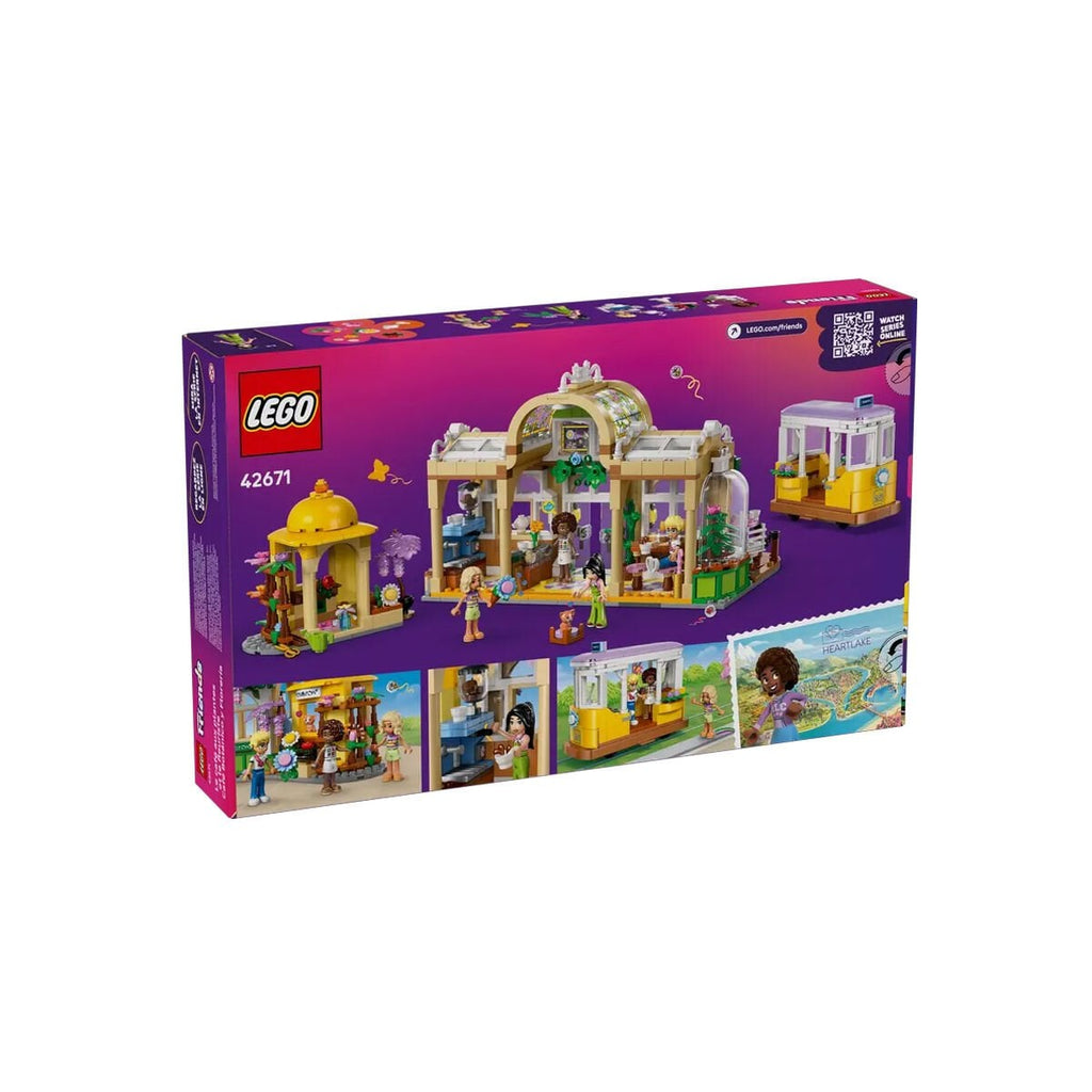 LEGO Friends Bitki Kafe ve Çiçekçi Dükkanı 42671 - 1138 Parça Yapım Seti (9+ Yaş)