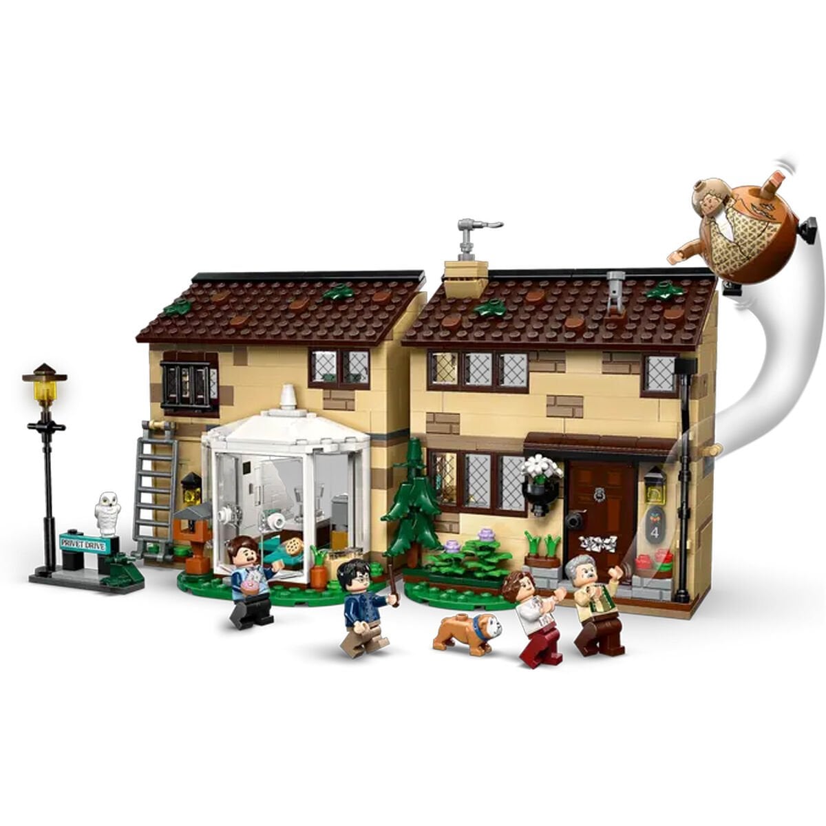 LEGO Harry Potter Privet Drive: Marge Hala'nın Ziyareti 76451 - 639 Parça Yapım Seti (8+ Yaş)