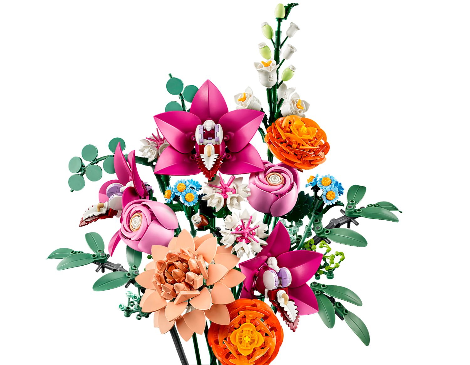 LEGO Botanicals Pretty Pink Çiçek Buketi 10342 - 749 Parça Yetişkin Yapım Seti