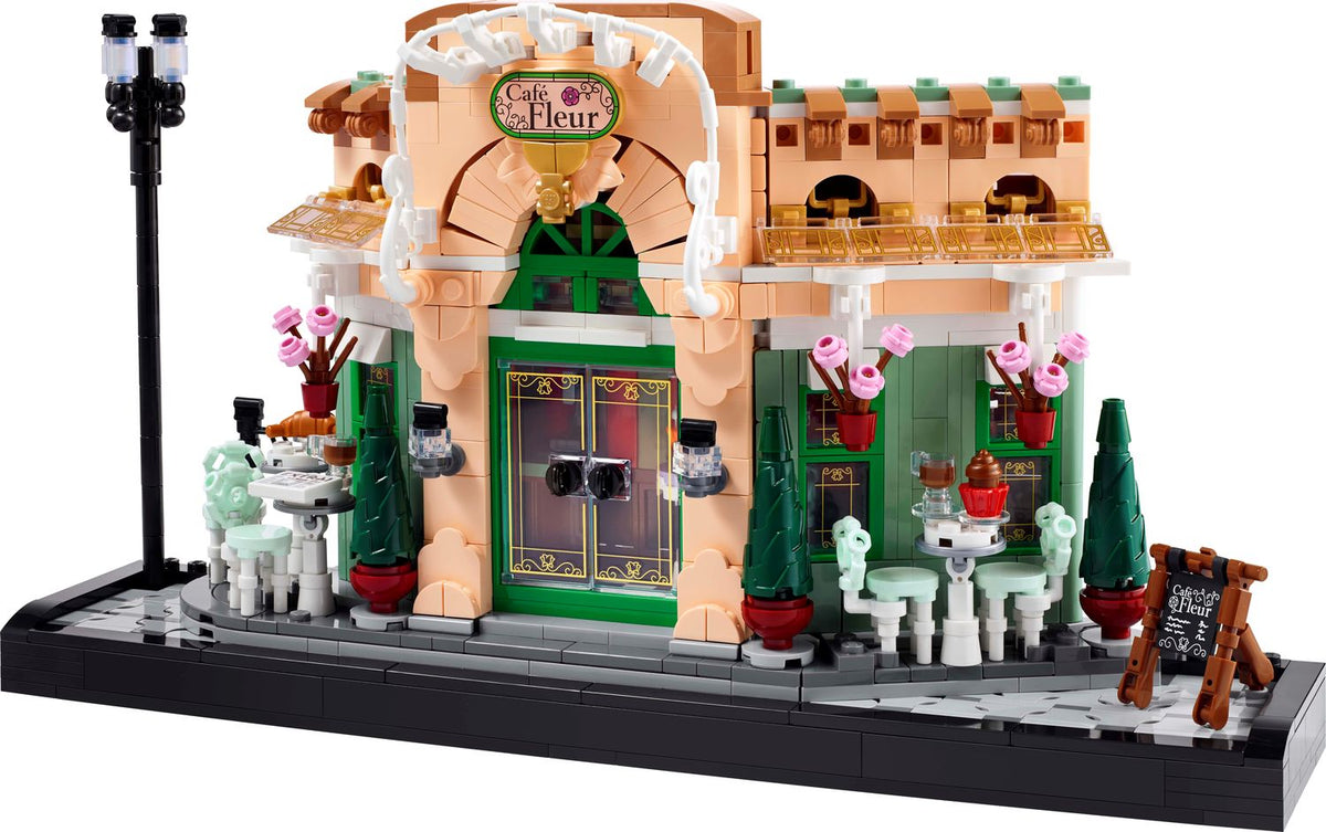 LEGO Icons Fransız Kafe 10362 - 1101 Parça Yetişkinler İçin Sergilik Yapım Seti