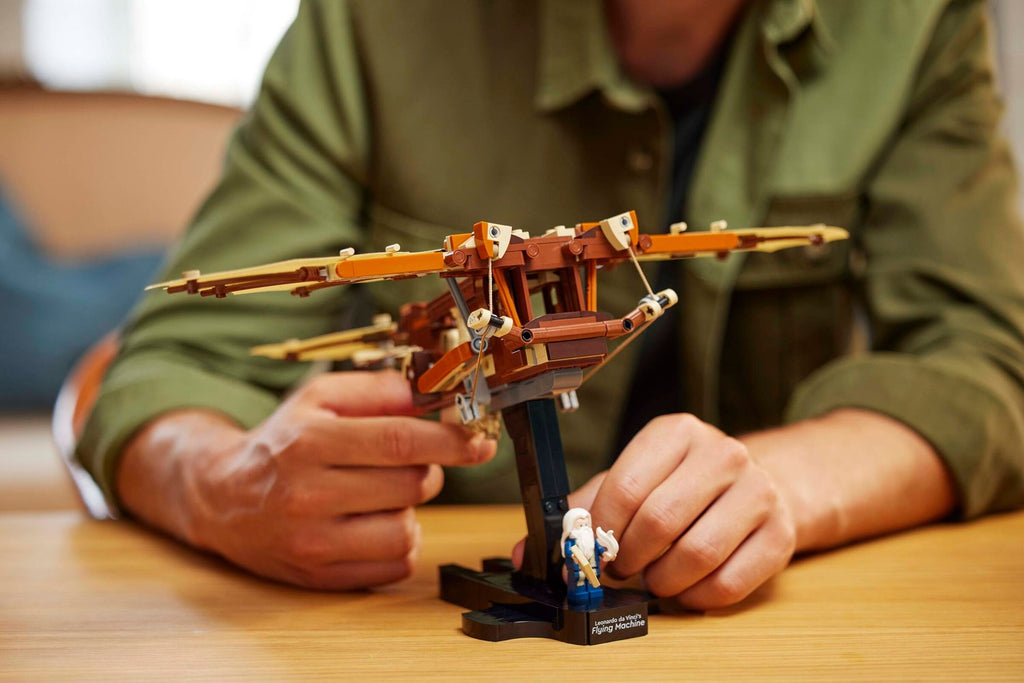 LEGO Icons Leonardo da Vinci'nin Uçan Makinesi 10363 - 493 Parça Yetişkinler İçin Yapım Seti