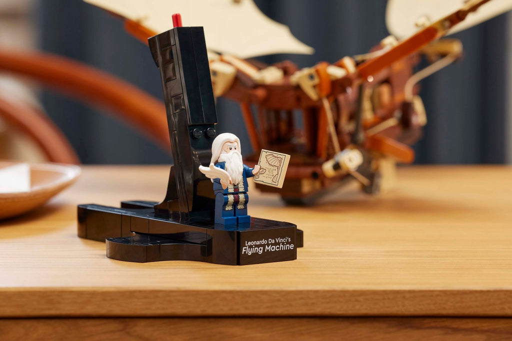 LEGO Icons Leonardo da Vinci'nin Uçan Makinesi 10363 - 493 Parça Yetişkinler İçin Yapım Seti