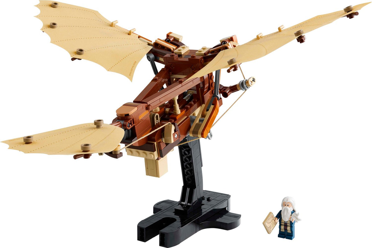 LEGO Icons Leonardo da Vinci'nin Uçan Makinesi 10363 - 493 Parça Yetişkinler İçin Yapım Seti