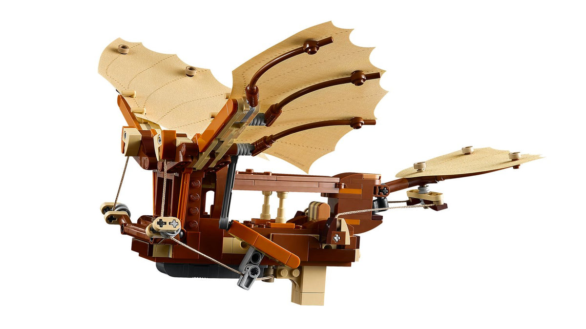 LEGO Icons Leonardo da Vinci'nin Uçan Makinesi 10363 - 493 Parça Yetişkinler İçin Yapım Seti