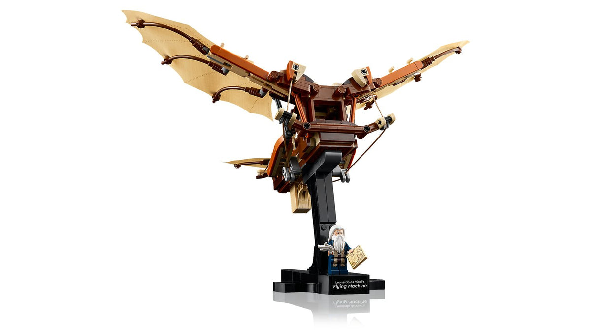 LEGO Icons Leonardo da Vinci'nin Uçan Makinesi 10363 - 493 Parça Yetişkinler İçin Yapım Seti