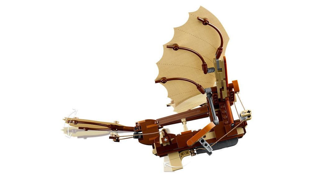 LEGO Icons Leonardo da Vinci'nin Uçan Makinesi 10363 - 493 Parça Yetişkinler İçin Yapım Seti