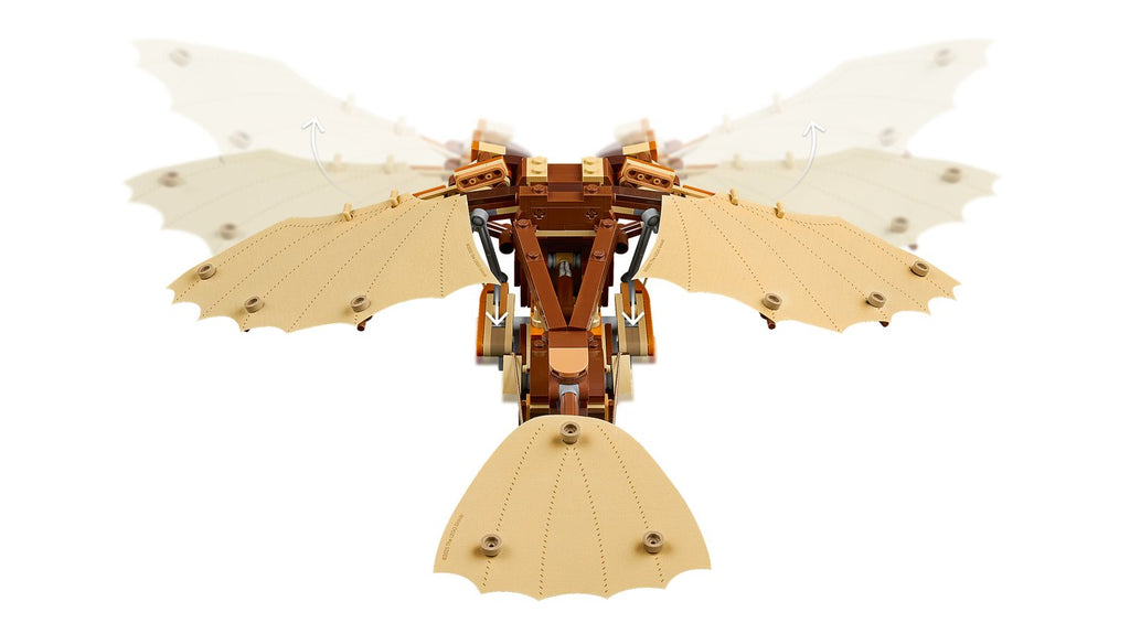 LEGO Icons Leonardo da Vinci'nin Uçan Makinesi 10363 - 493 Parça Yetişkinler İçin Yapım Seti