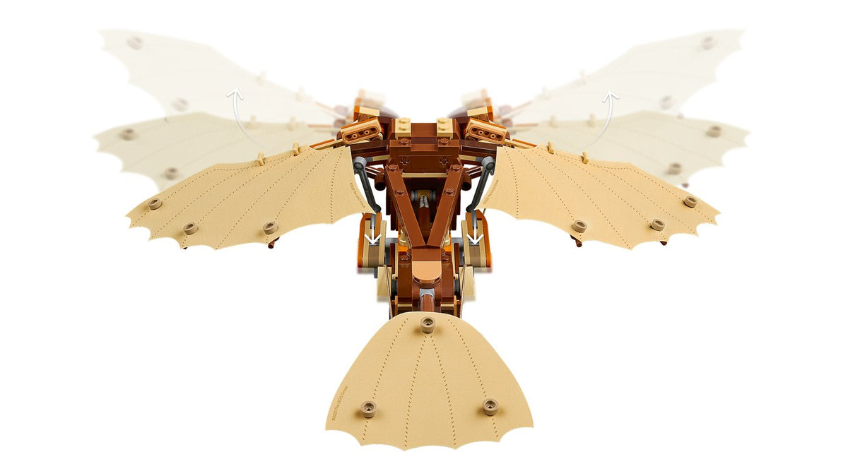 LEGO Icons Leonardo da Vinci'nin Uçan Makinesi 10363 - 493 Parça Yetişkinler İçin Yapım Seti