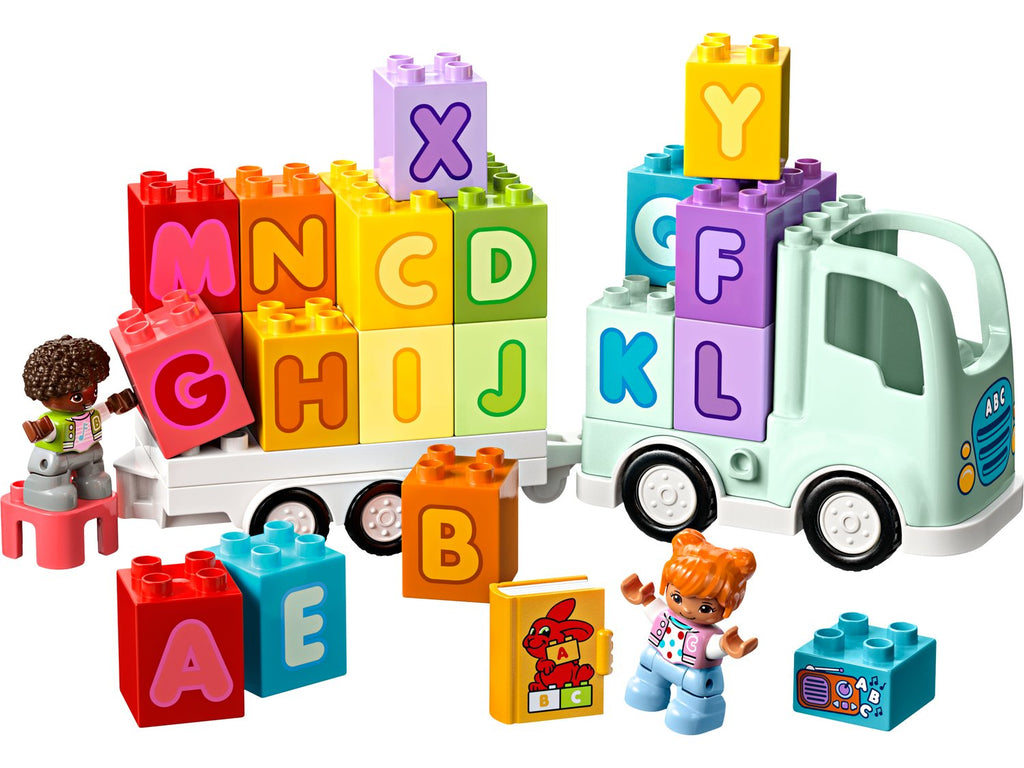 LEGO DUPLO Alfabe Kamyonu 10421 - 36 Parça Eğitici Yapım Seti (2+ Yaş)