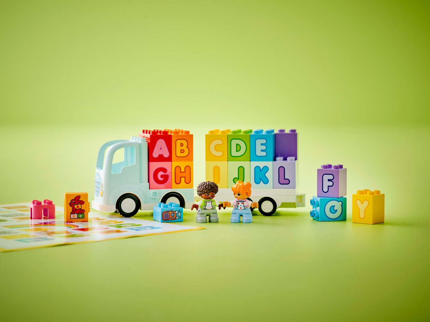 LEGO DUPLO Alfabe Kamyonu 10421 - 36 Parça Eğitici Yapım Seti (2+ Yaş)