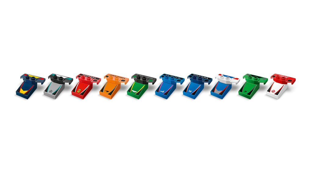LEGO DUPLO F1 Takımı Yarış Arabaları ve Sürücüleri 70 Parça - 10445