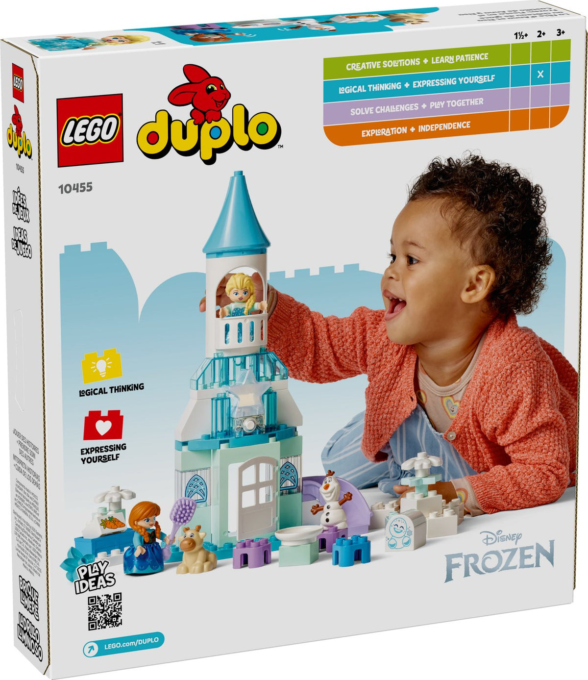 LEGO DUPLO Disney Frozen Anna ve Elsa'nın Karlar Ülkesi Şato Partisi 54 Parça 10455 - 2+ Yaş