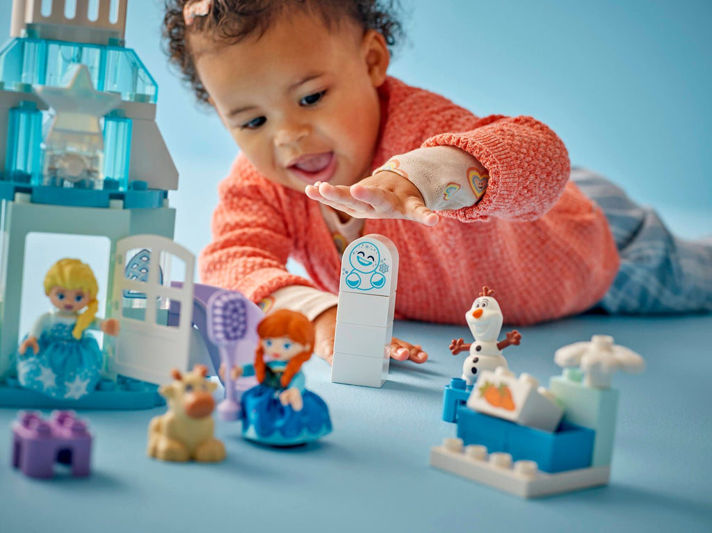 LEGO DUPLO Disney Frozen Anna ve Elsa'nın Karlar Ülkesi Şato Partisi 54 Parça 10455 - 2+ Yaş