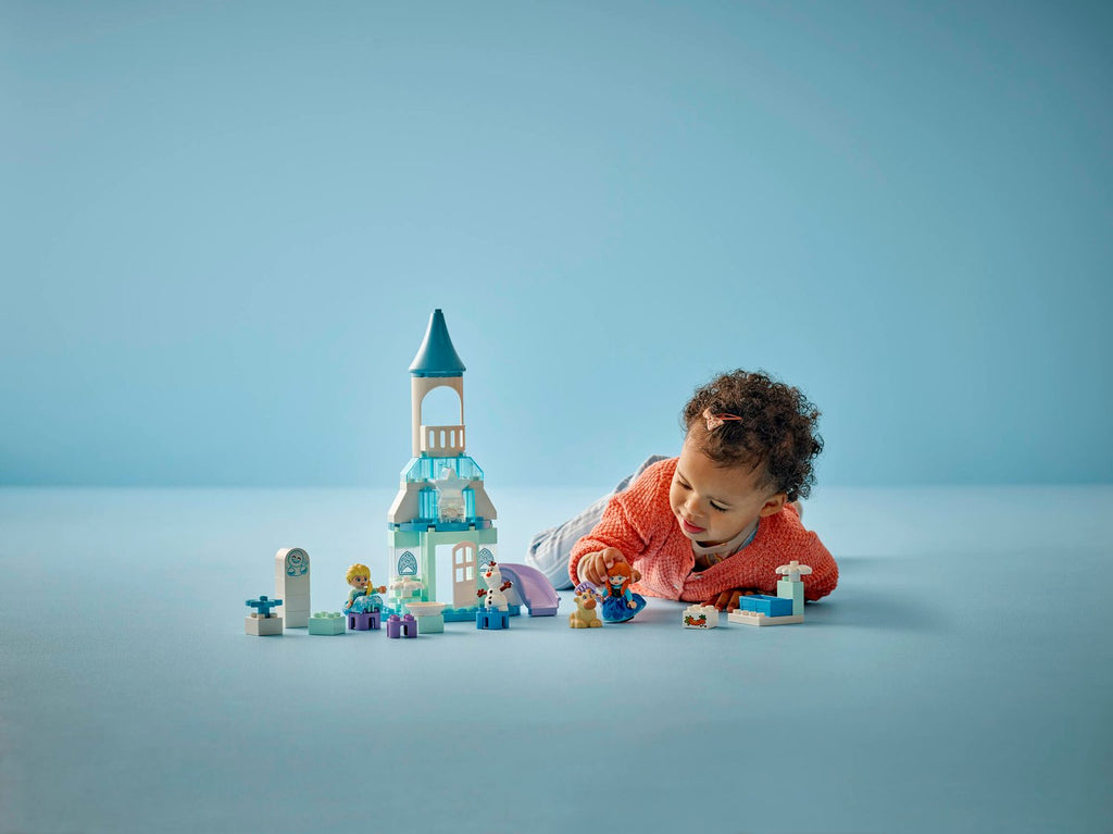 LEGO DUPLO Disney Frozen Anna ve Elsa'nın Karlar Ülkesi Şato Partisi 54 Parça 10455 - 2+ Yaş