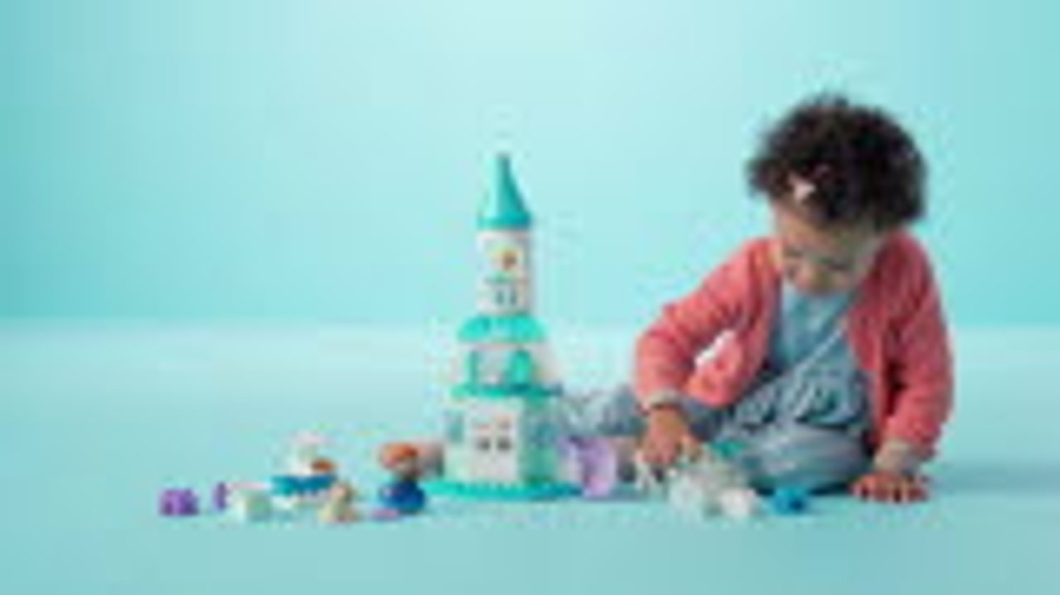LEGO DUPLO Disney Frozen Anna ve Elsa'nın Karlar Ülkesi Şato Partisi 54 Parça 10455 - 2+ Yaş
