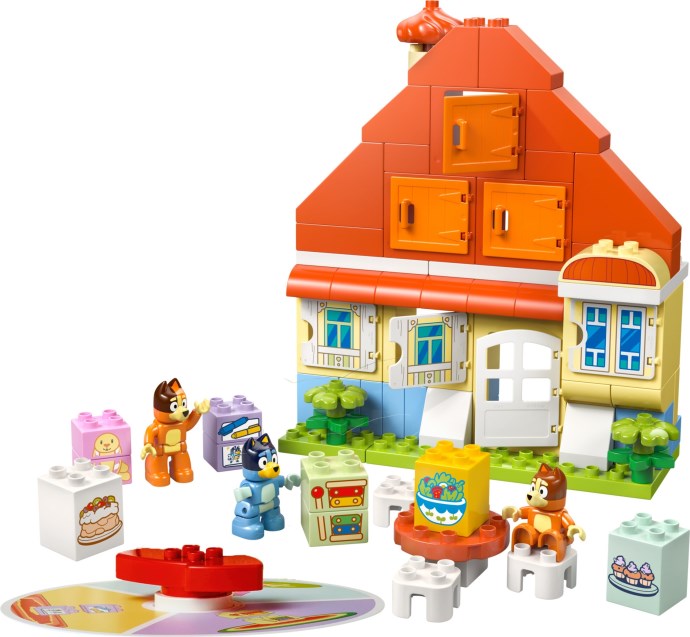 LEGO DUPLO Bluey Ailesinin Evi ve Hafıza Oyunu 10459 - 83 Parça Yapı Seti +3 Yaş