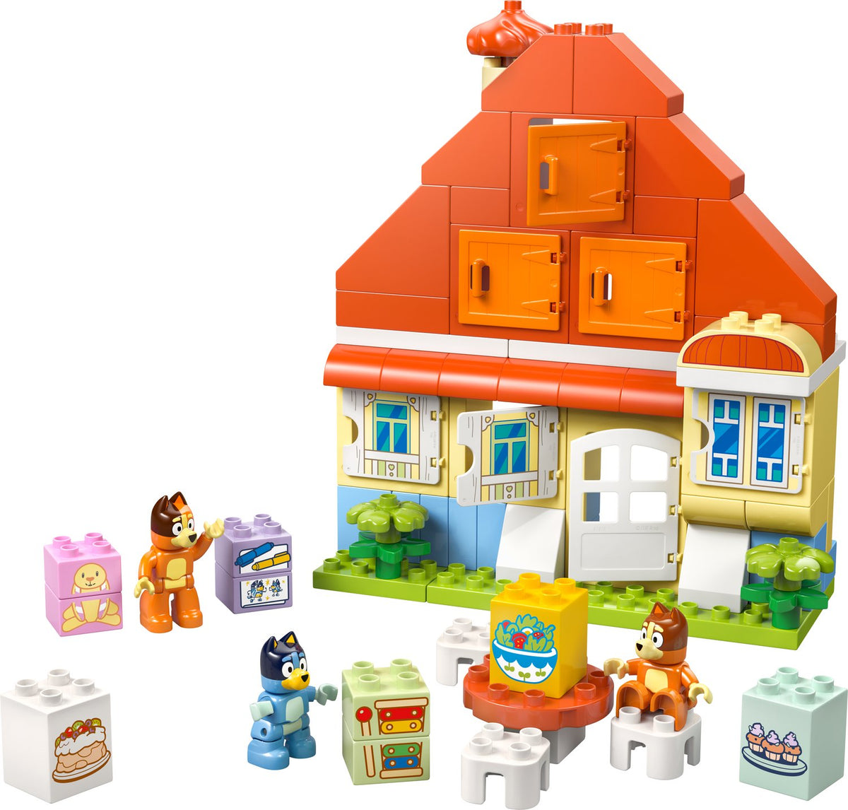 LEGO DUPLO Bluey Ailesinin Evi ve Hafıza Oyunu 10459 - 83 Parça Yapı Seti +3 Yaş