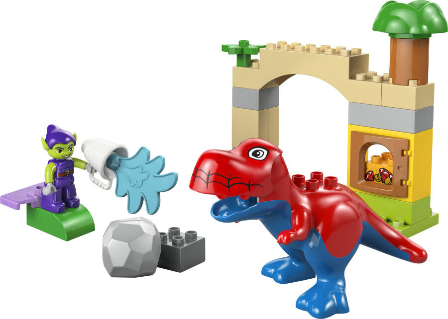LEGO DUPLO Dinozor Spidey-Rex, Yeşil Goblin'e Karşı 10463 - 25 Parça Yapım Seti