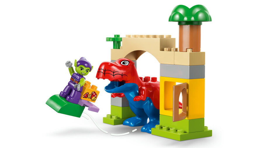 LEGO DUPLO Dinozor Spidey-Rex, Yeşil Goblin'e Karşı 10463 - 25 Parça Yapım Seti