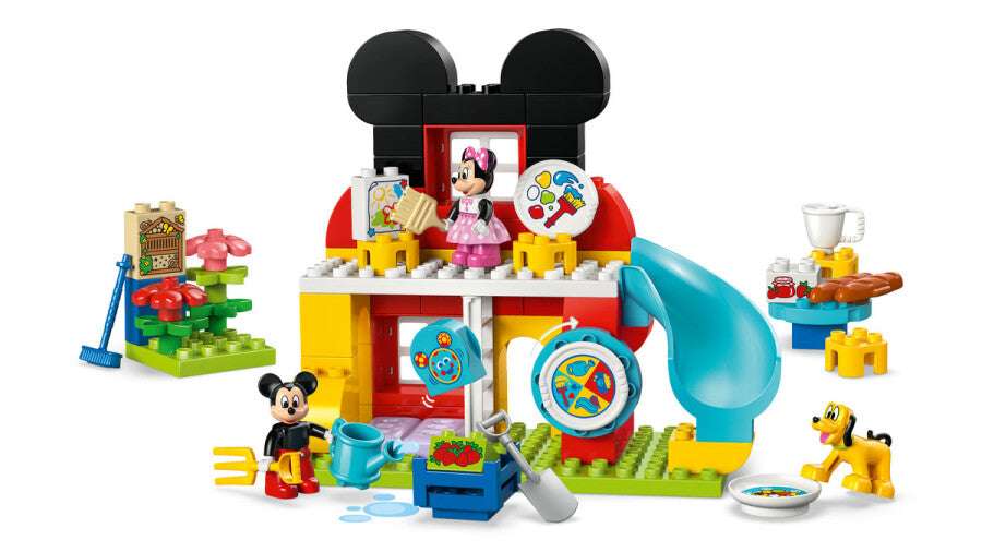 LEGO DUPLO Minnie ve Pluto ile Mickey'nin Kulüp Evi 10465 - 87 Parça Yapım Seti