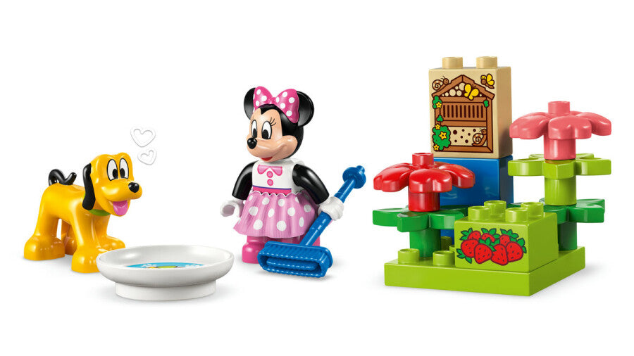 LEGO DUPLO Minnie ve Pluto ile Mickey'nin Kulüp Evi 10465 - 87 Parça Yapım Seti
