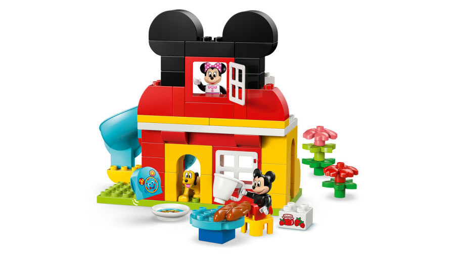 LEGO DUPLO Minnie ve Pluto ile Mickey'nin Kulüp Evi 10465 - 87 Parça Yapım Seti