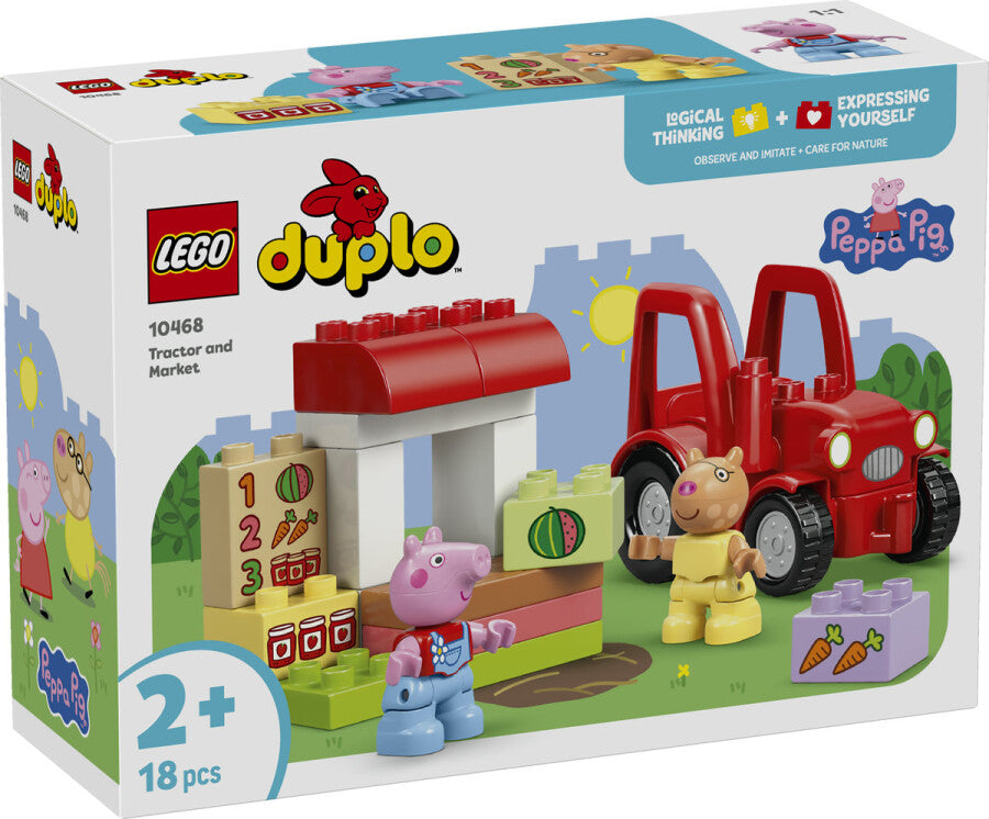 LEGO DUPLO Traktör ve Pazar 10468