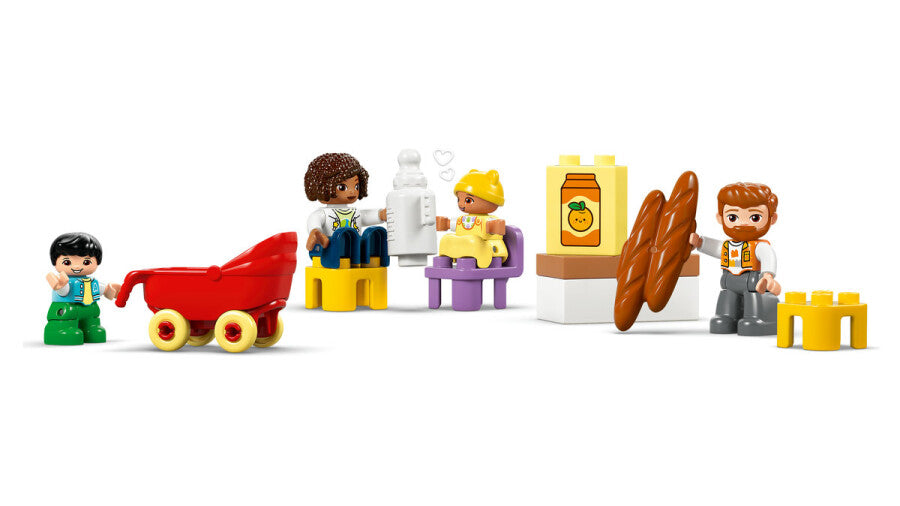 10470 Lego Duplo 3ü1 arada Figürlü Modern Aile Evi 166 parça +2 yaş