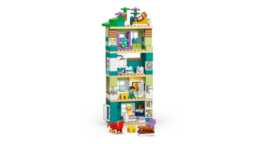 10470 Lego Duplo 3ü1 arada Figürlü Modern Aile Evi 166 parça +2 yaş