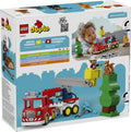 10473 Lego Duplo Hortumlu İtfaiye Aracı ve İtfaiyeci 28 parça +2 yaş