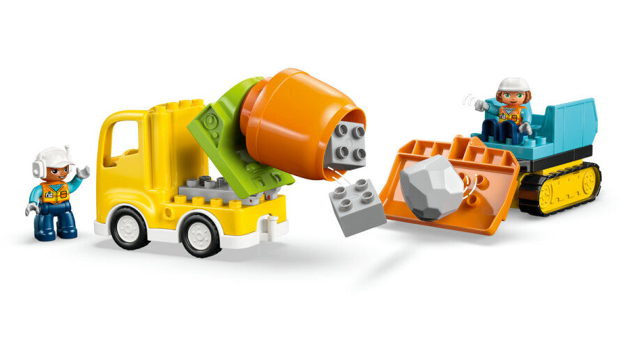 10476 Lego Duplo İnşaat Sahası ve Araçları 84 parça +3 yaş