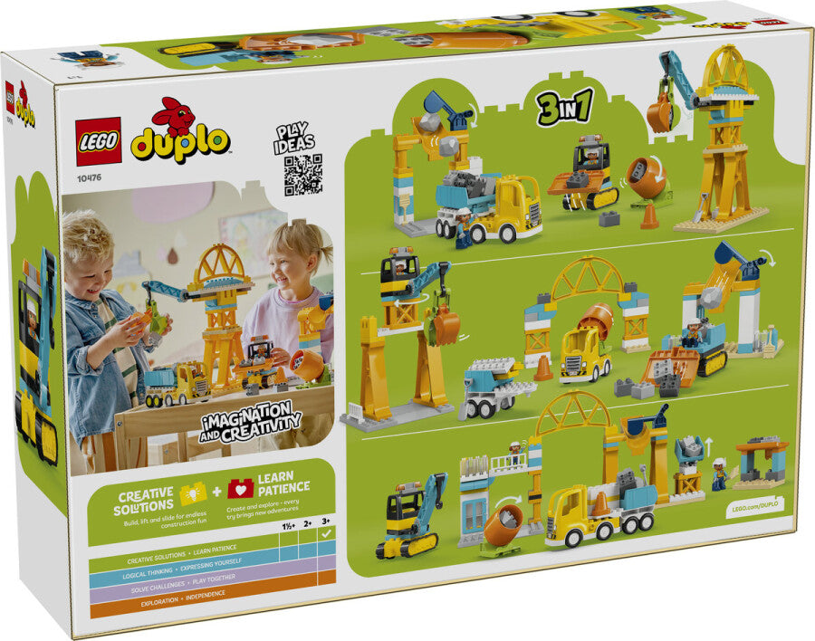 10476 Lego Duplo İnşaat Sahası ve Araçları 84 parça +3 yaş